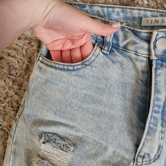 Tinseltown Walmart High Rise Ripped Jeans - Picture 3 of 5